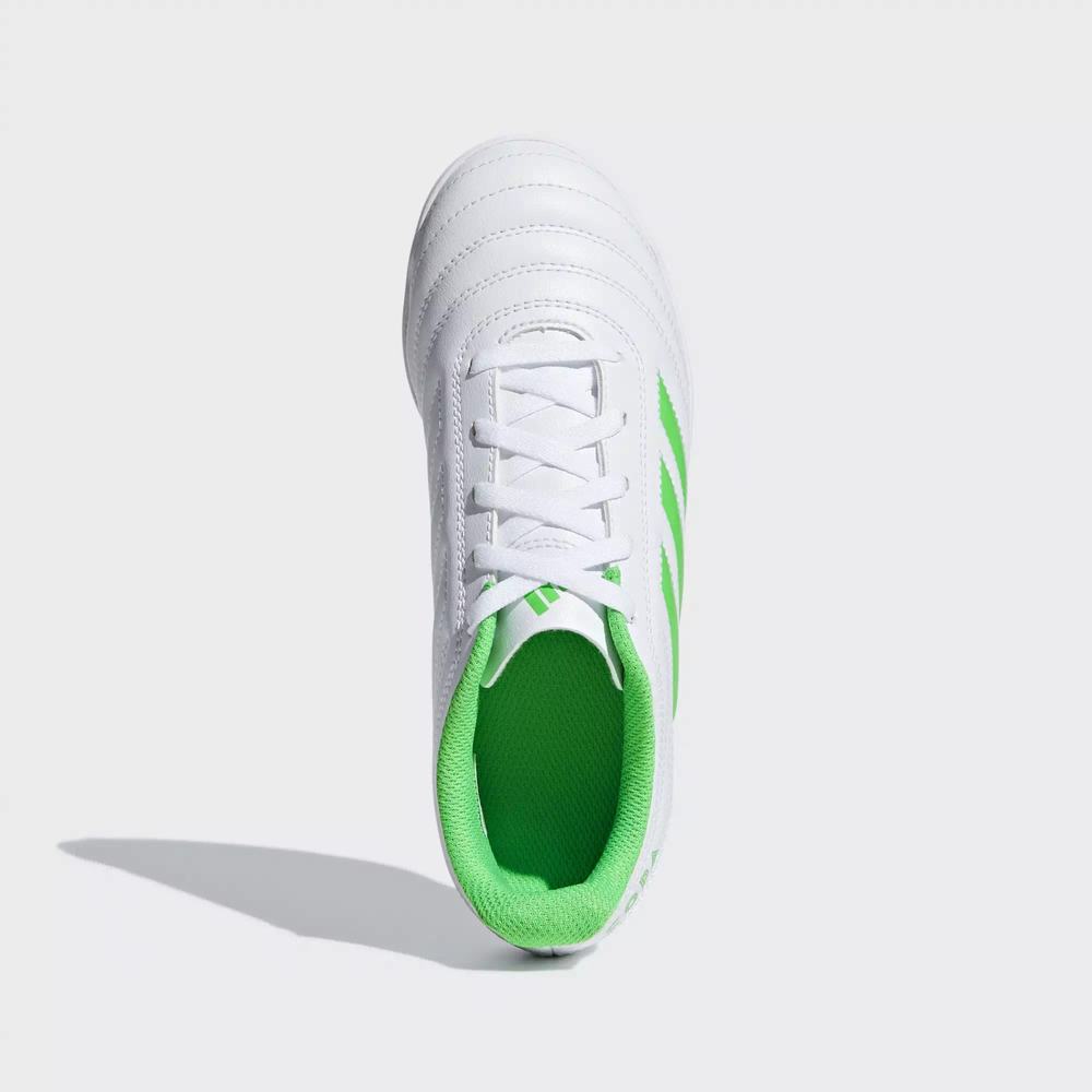 Adidas Copa 19.4 Tenis De Futbol Blancos Para Niño (MX-41942)